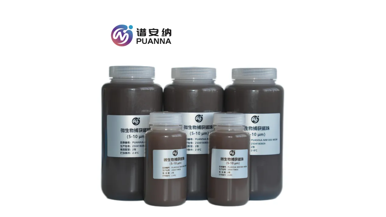 谱安纳新品上市--微生物捕获磁珠（非免疫法）